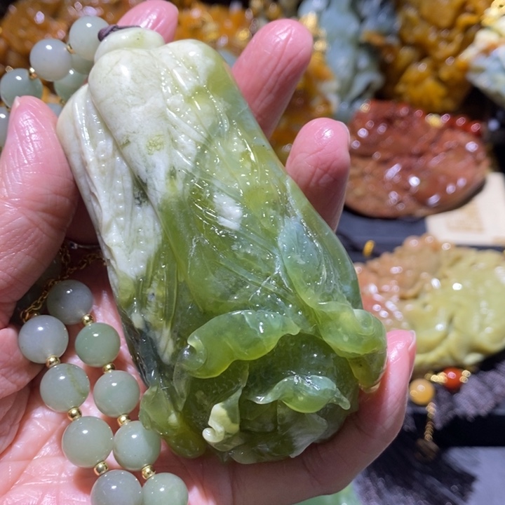 岫玉岫玉吊坠未镶嵌