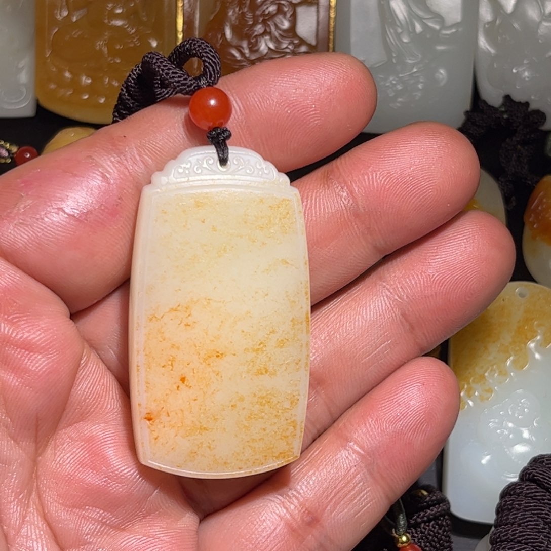 和田玉挂件未镶嵌