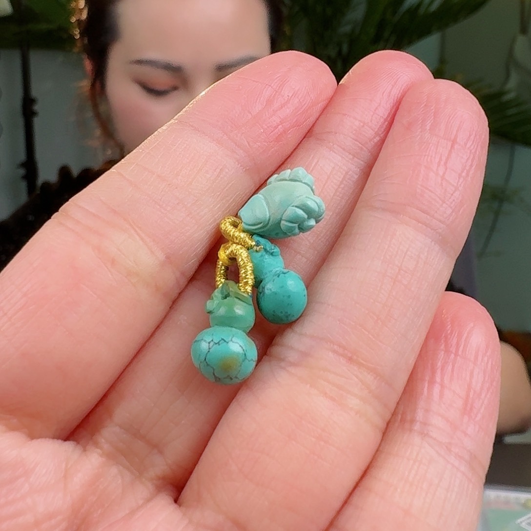 绿松石珠宝奇石未镶嵌