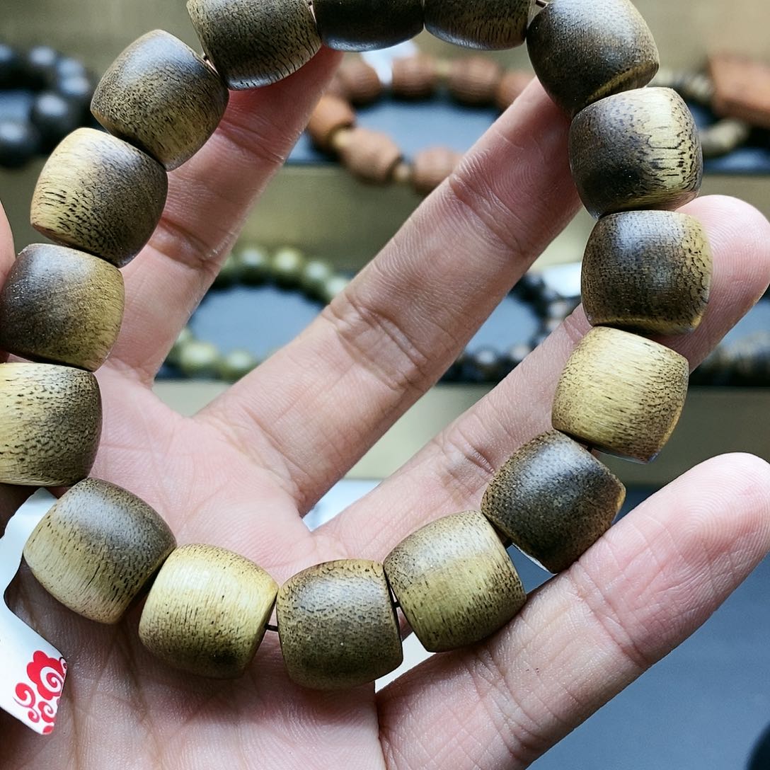 乌木类手串/手链b3莺歌绿