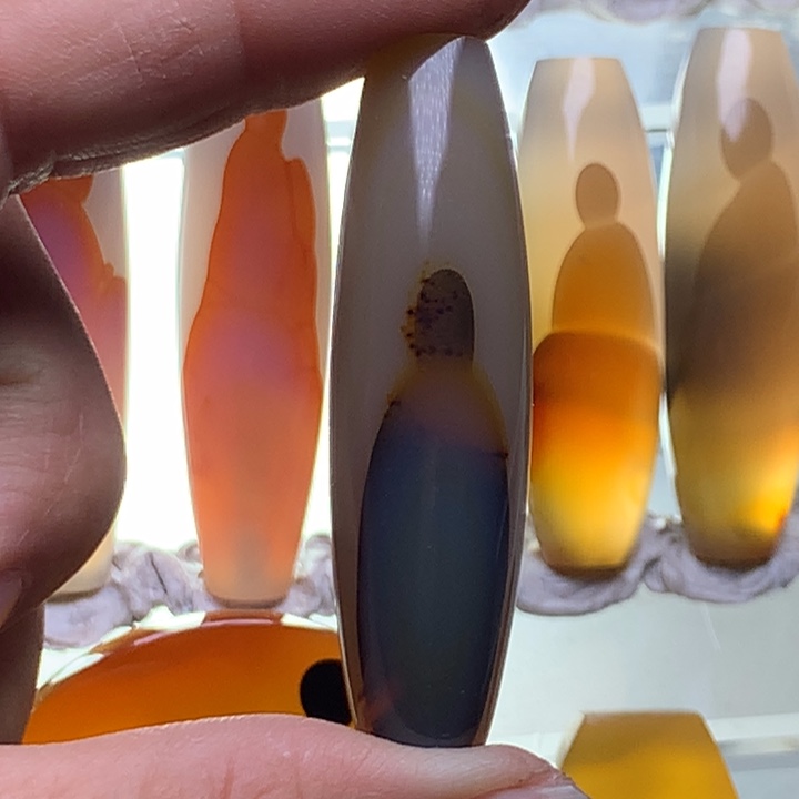 玛瑙/玉髓颈饰未镶嵌110