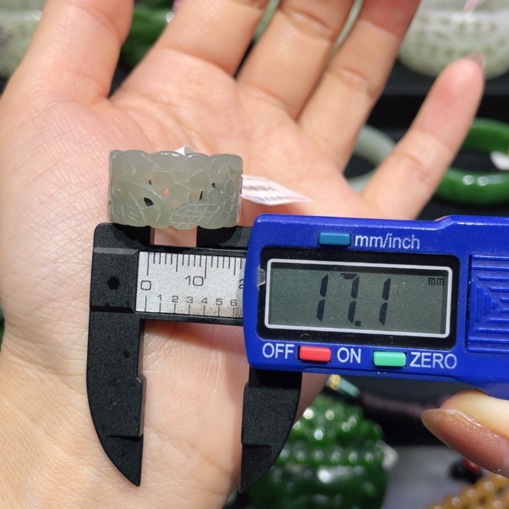 和田玉戒指未镶嵌