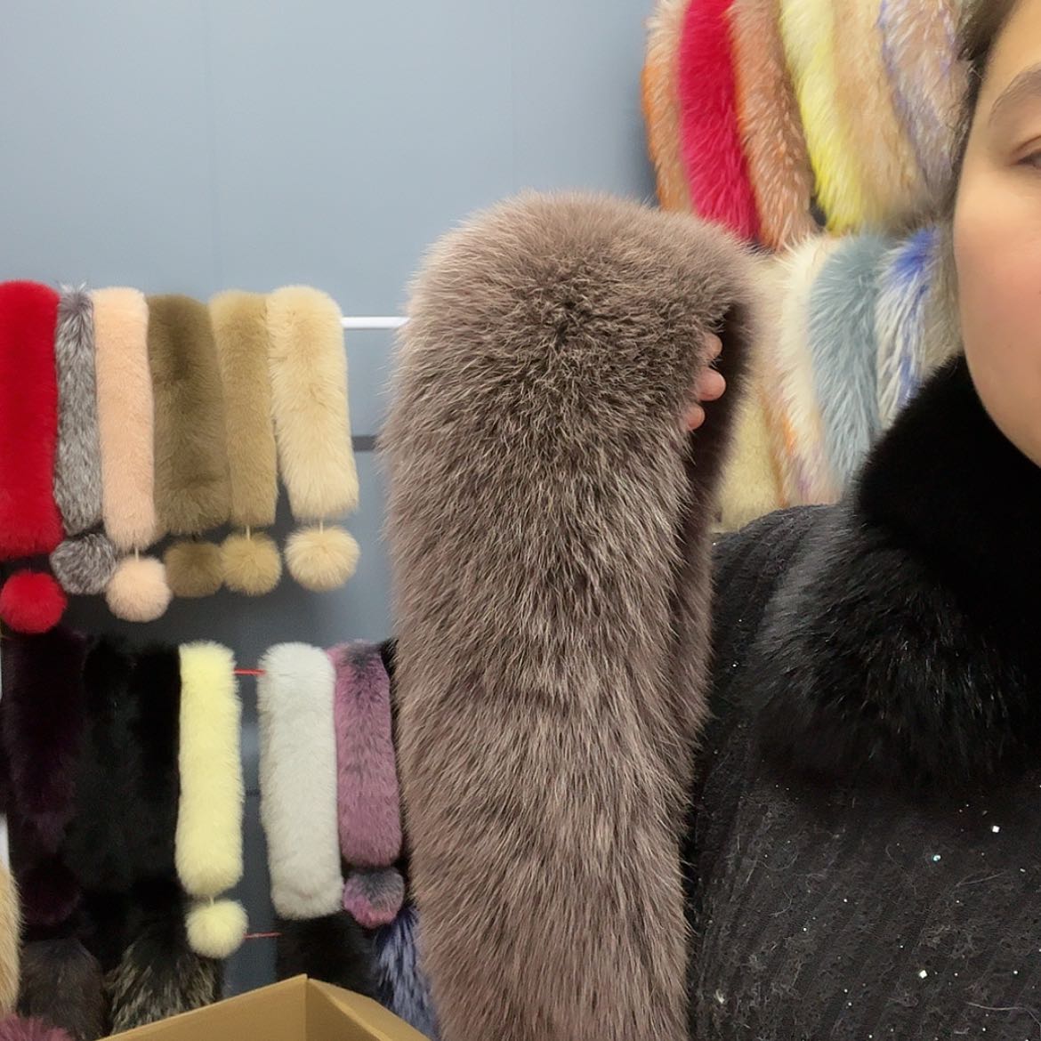 【闪购商品】狐狸毛带子款