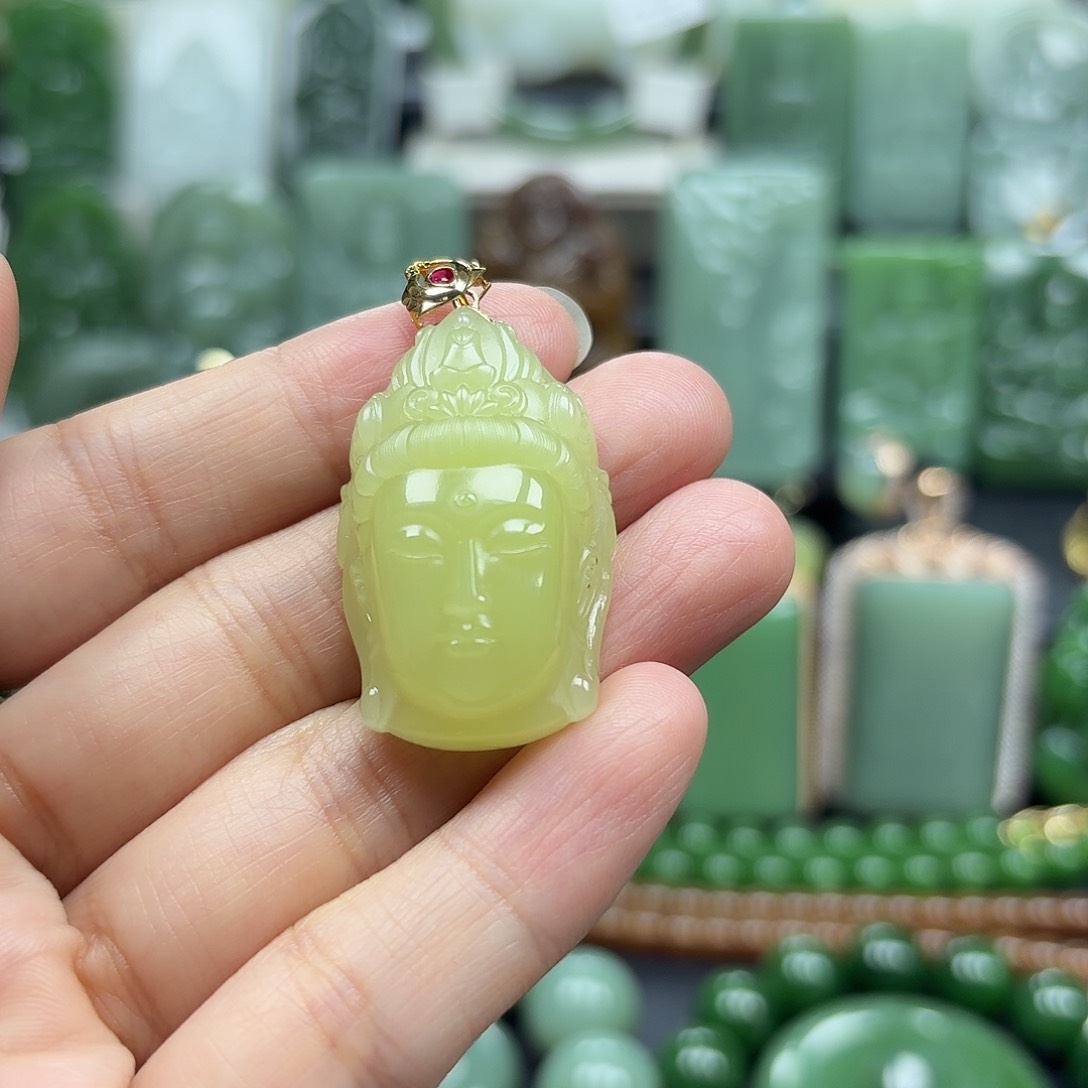 和田玉挂件16未镶嵌