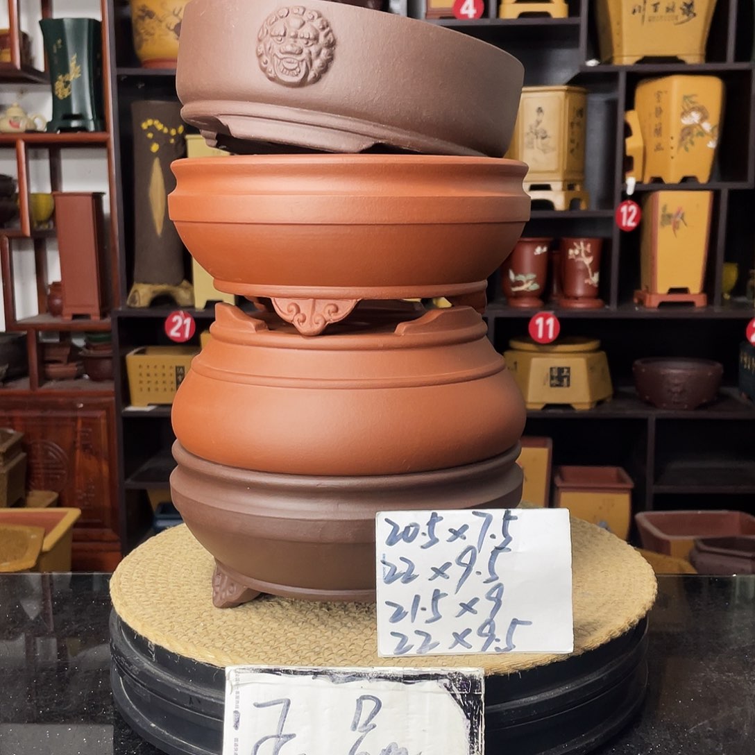 紫砂D-婉秋紫砂花盆