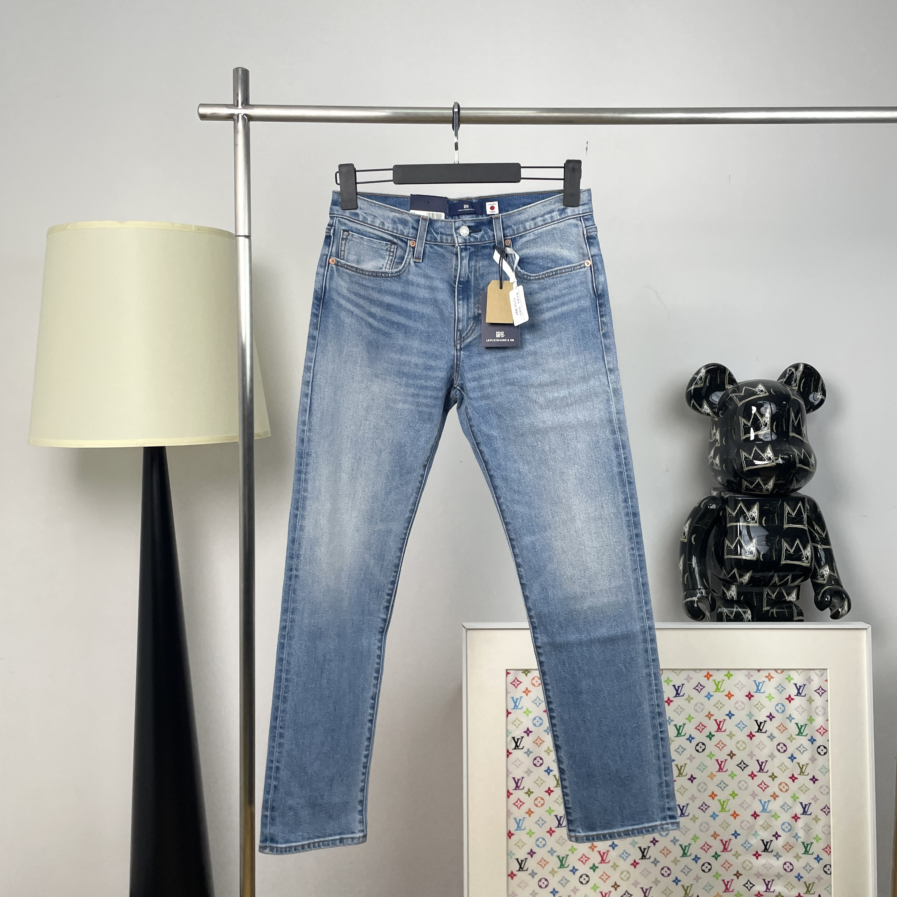 未使用 YSL/圣罗兰 4571/levi’s 休闲舒适萝卜裤低腰牛仔裤/31码