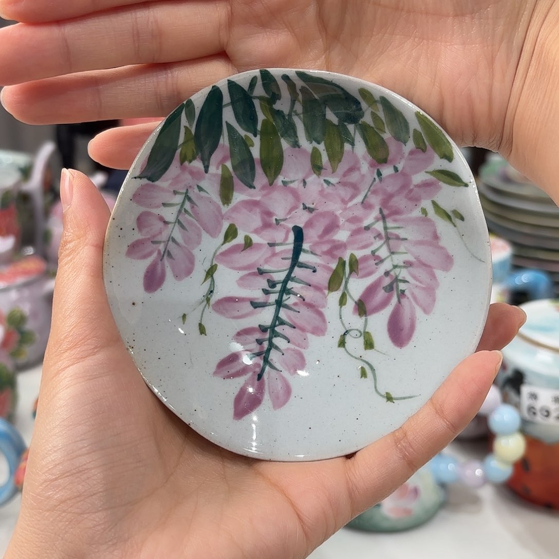 景德镇手绘高温釉下彩陶瓷茶具