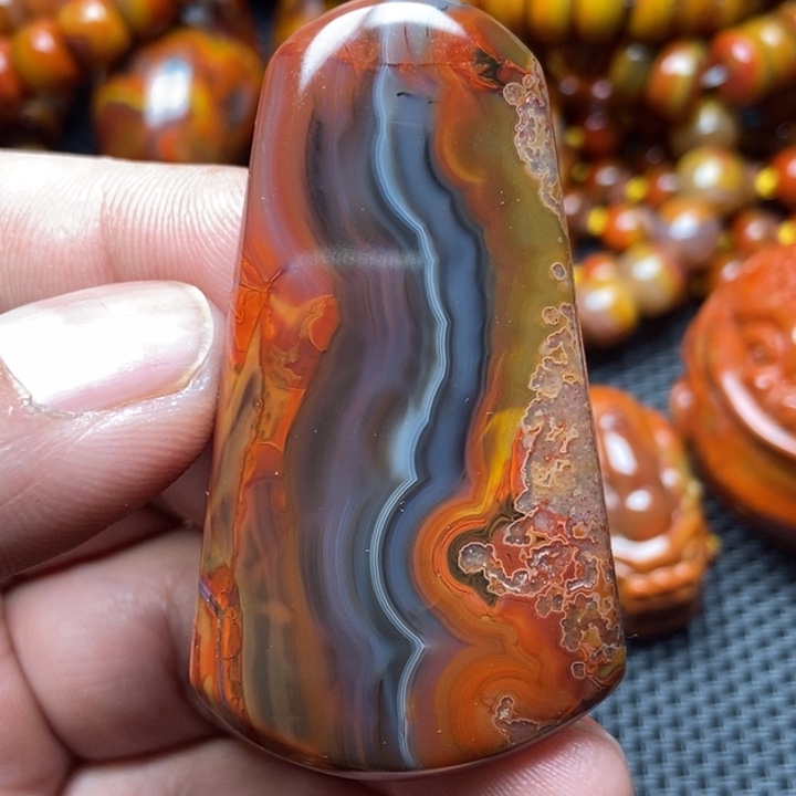 玛瑙/玉髓吊坠未镶嵌