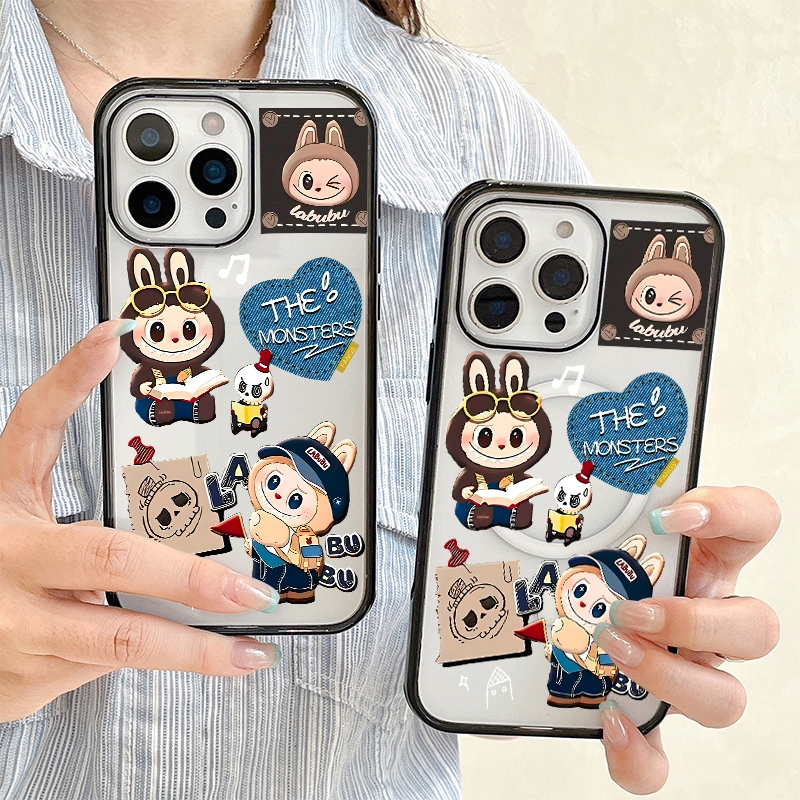 KELVS·看书拉布适用苹果16promax小众iPhone15/14/13ins手机壳