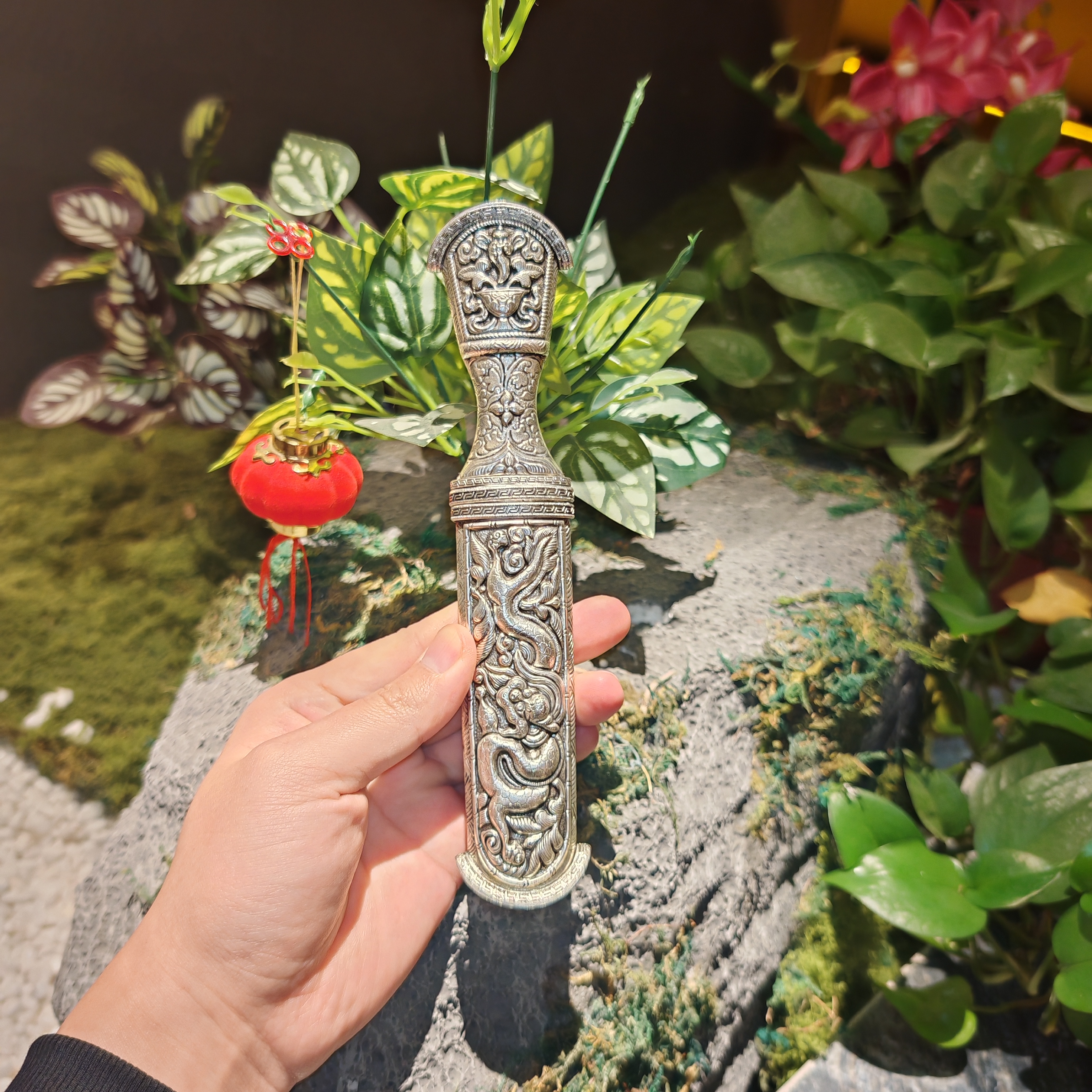 家用水果刀纯手工锻打家用户外收藏把玩