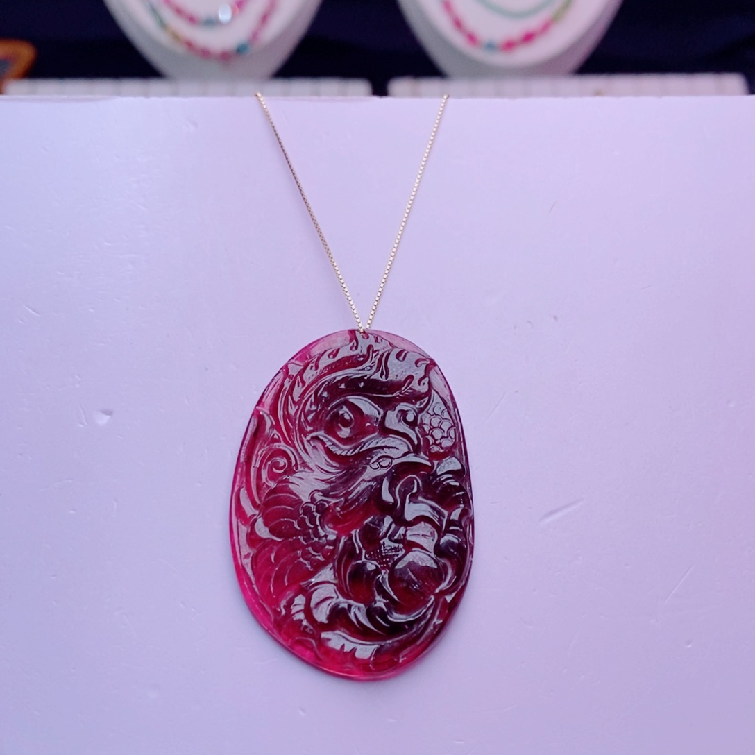 吊坠(不含链)未镶嵌碧玺吊牌m