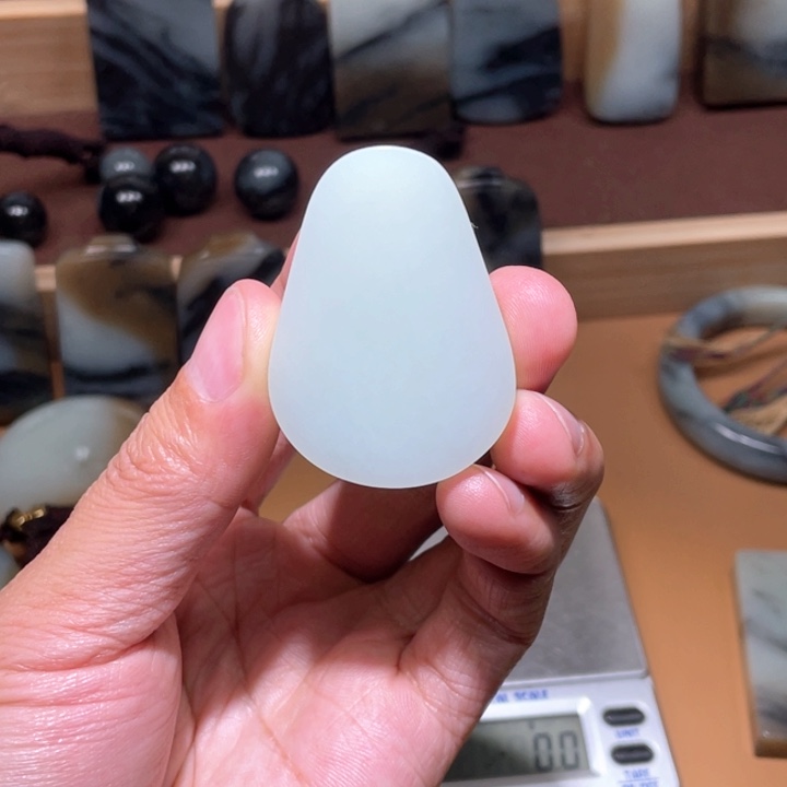 和田玉平安牌未镶嵌