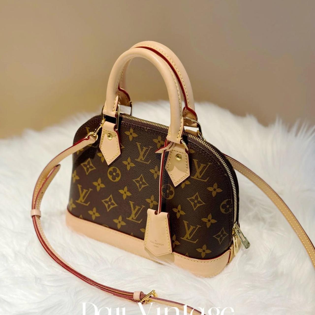 大吉中古/lv路易威登老花alma bb斜挎包
