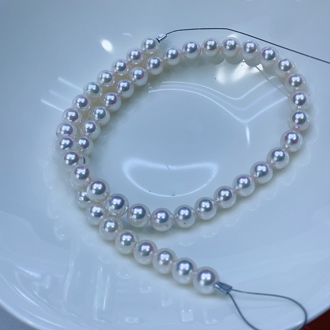 海水珍珠颈饰银S925镶嵌