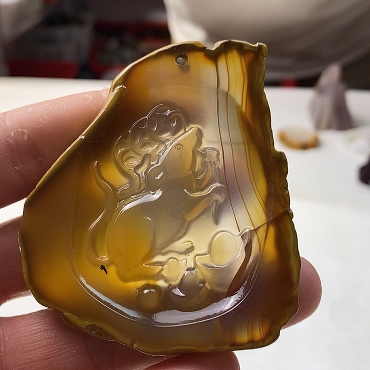 未镶嵌颈饰玛瑙/玉髓