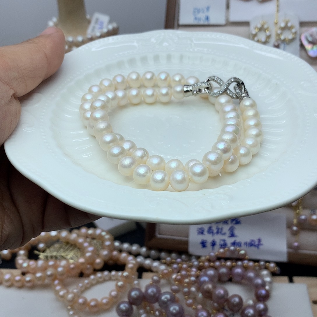 淡水珍珠7-8未镶嵌n82项链