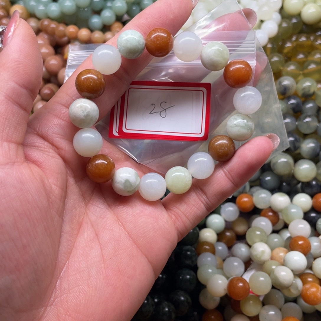 蛇纹石玉未镶嵌手串