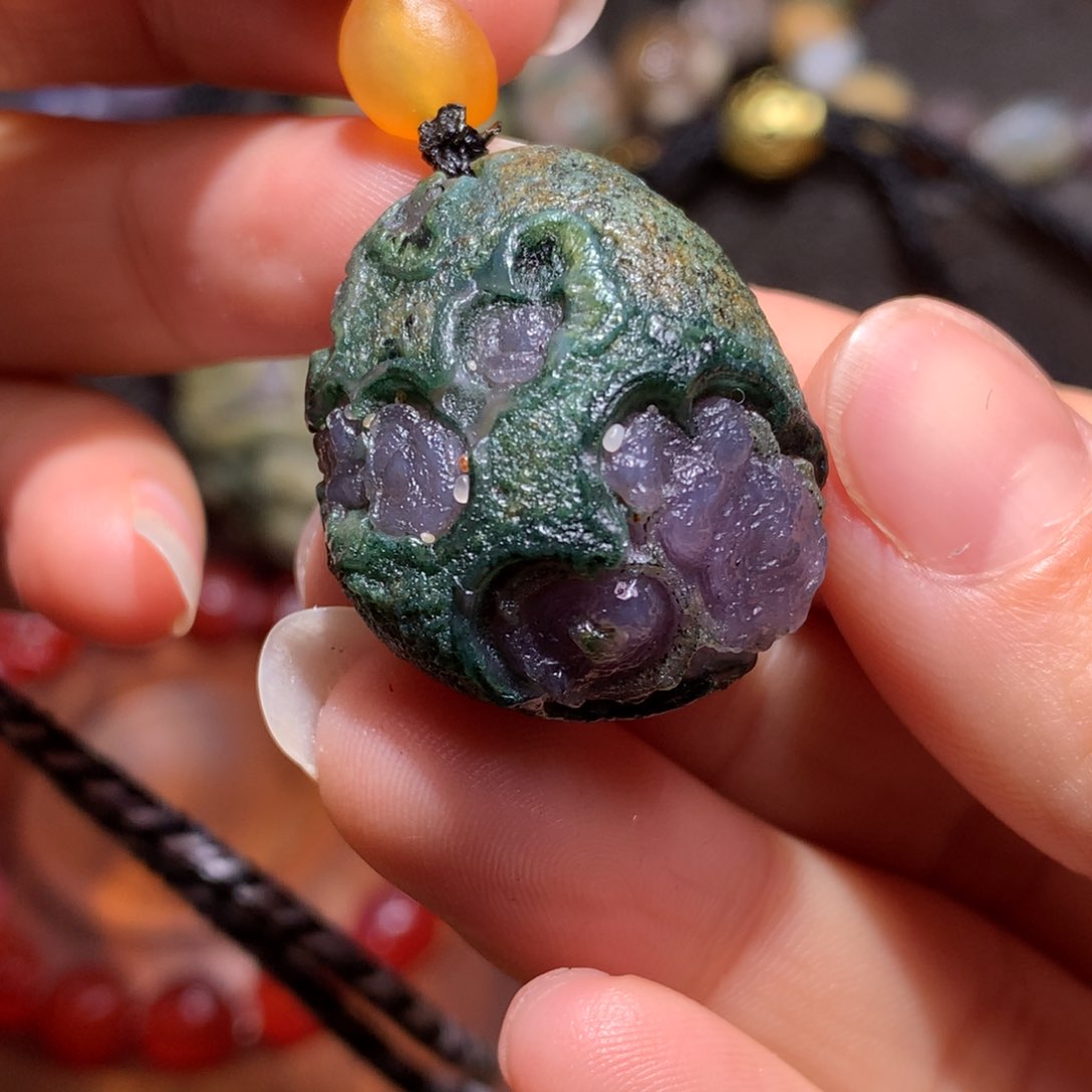 未镶嵌玛瑙/玉髓珠宝半成品