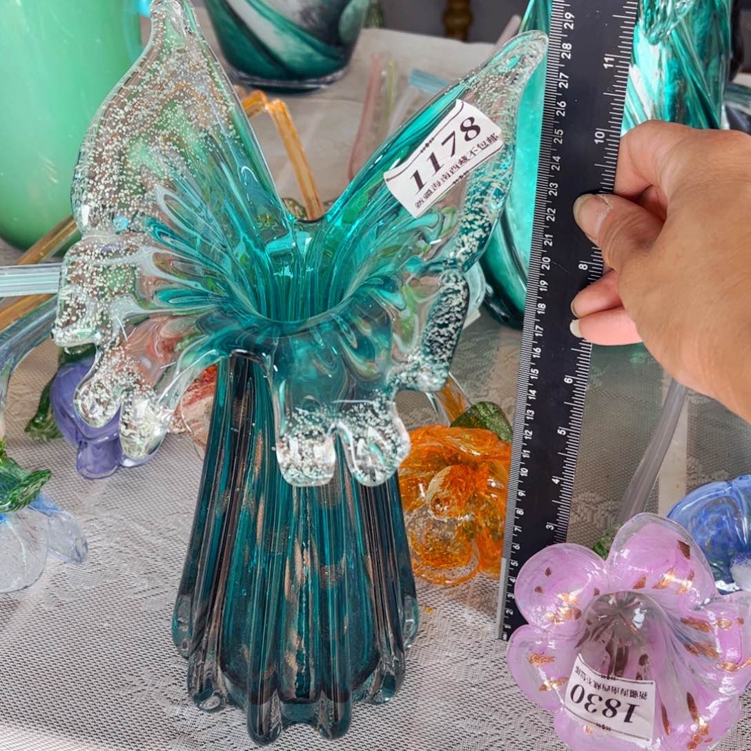 琉璃1178夜光花瓶