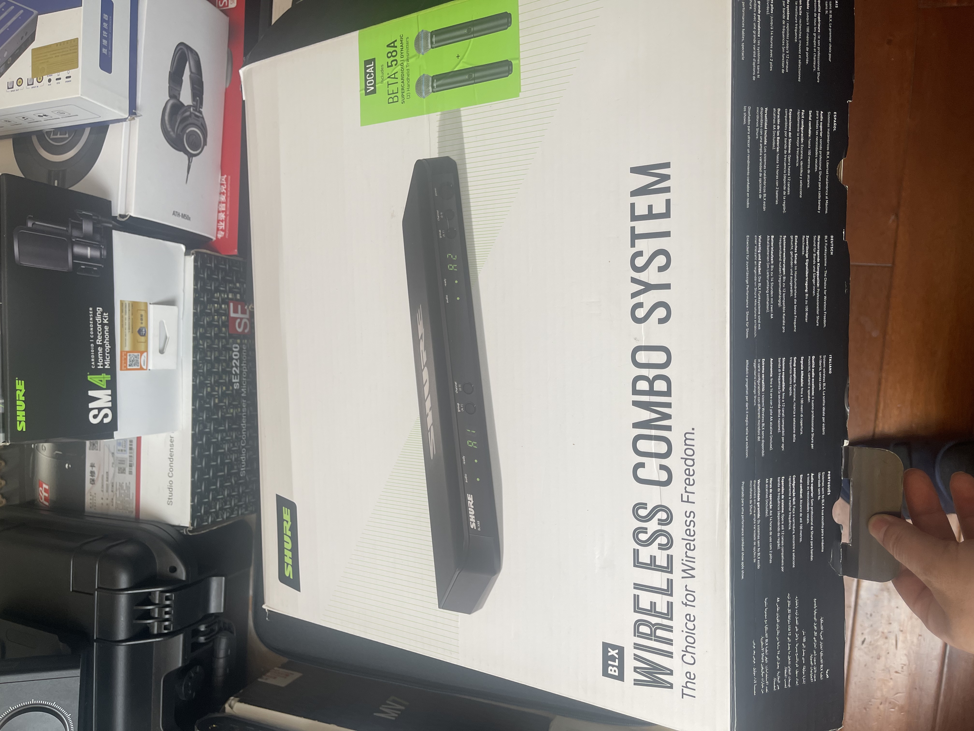 98新 国行正品  blx288 beta58a一拖2 不支持试用不包调试