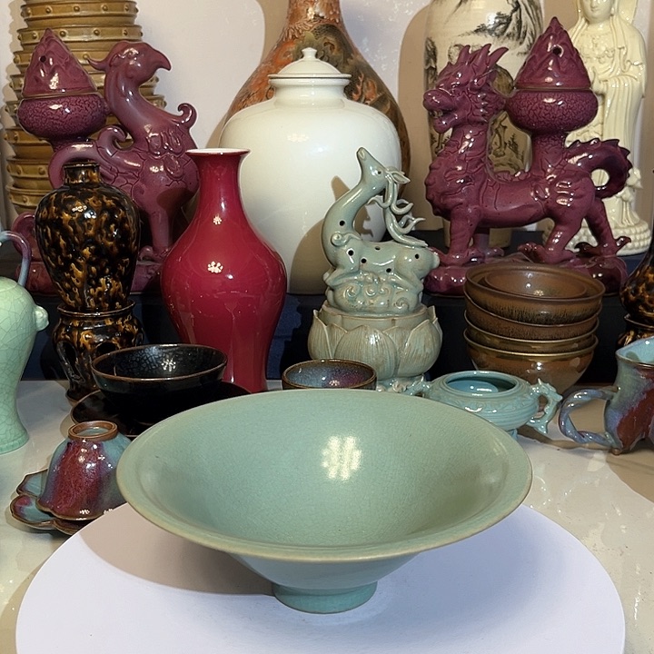 瓷片摆件摆件摆件