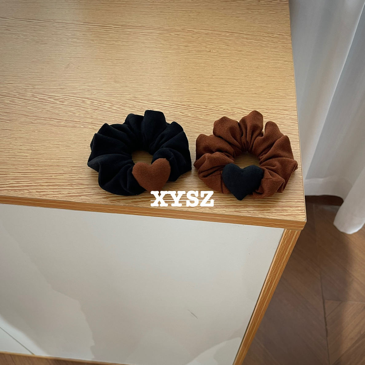 定制爱心发圈大肠发圈韩系简约高弹力百搭秋冬发