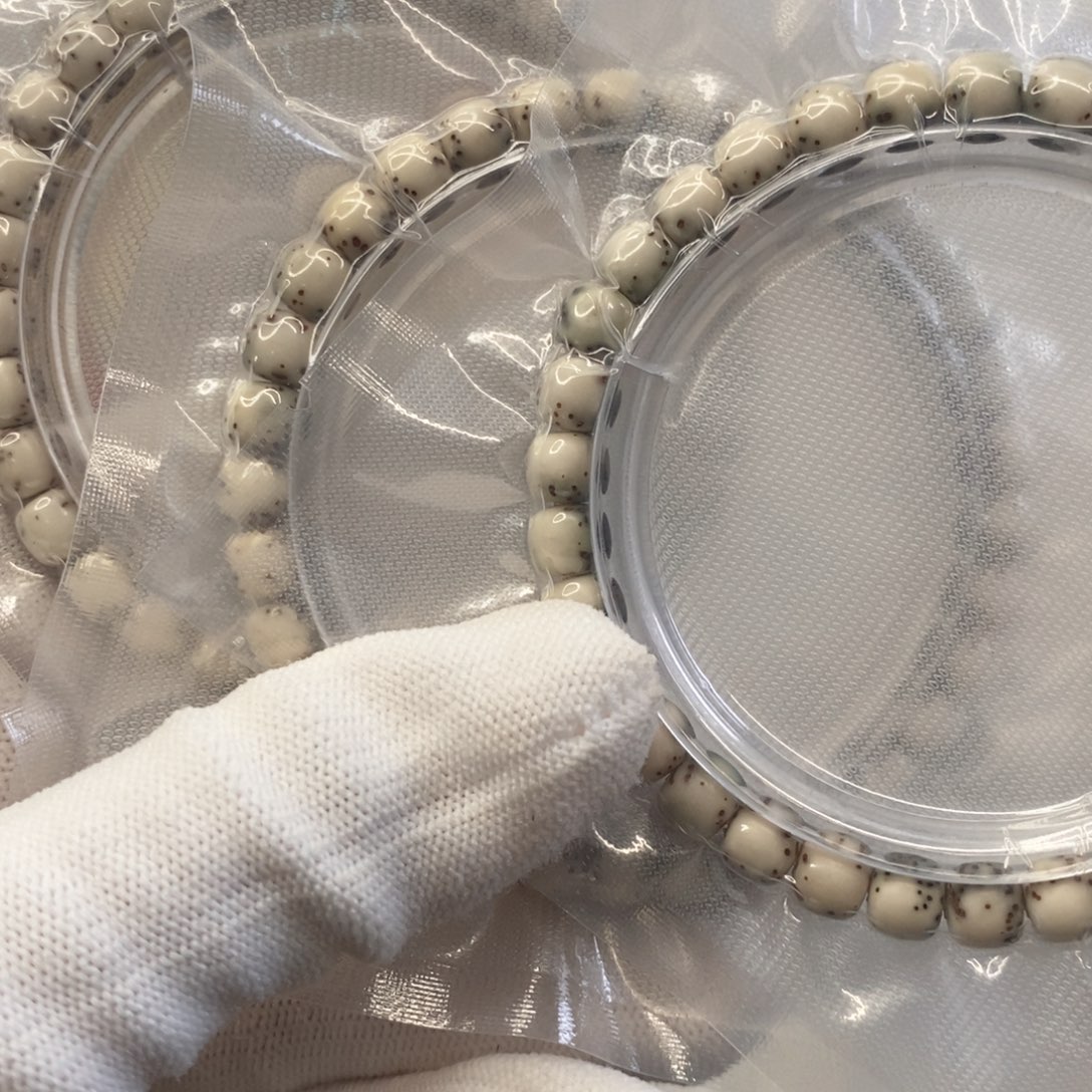 星月菩提吊坠石玉河豚单圈7