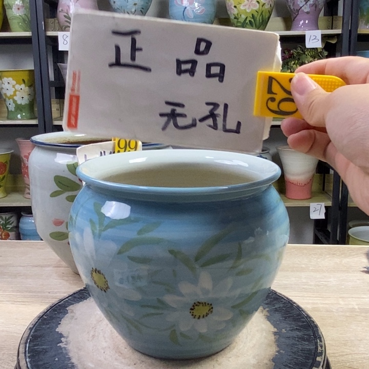 景德镇高温陶瓷花盆