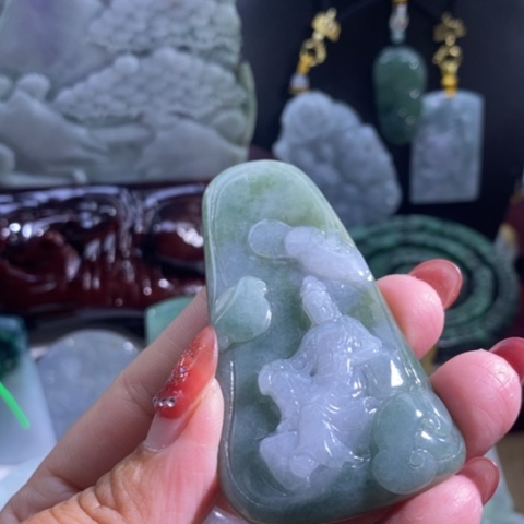 【闪购商品】颈饰未镶嵌翡翠观音