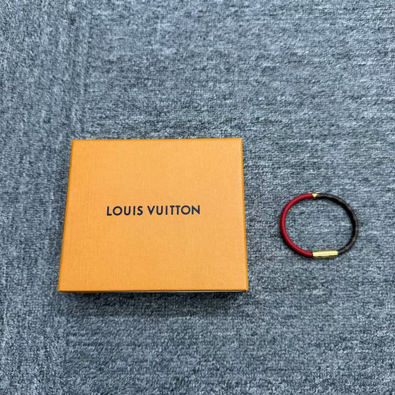 99新 LouisVuitton/路易威登 老花拼色手环/19cm/19441