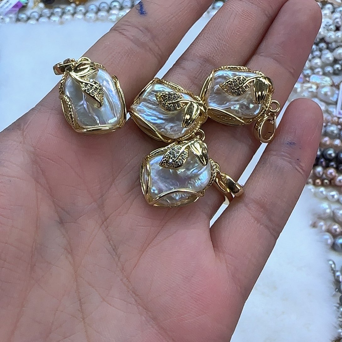 未镶嵌项链定制971淡水珍珠