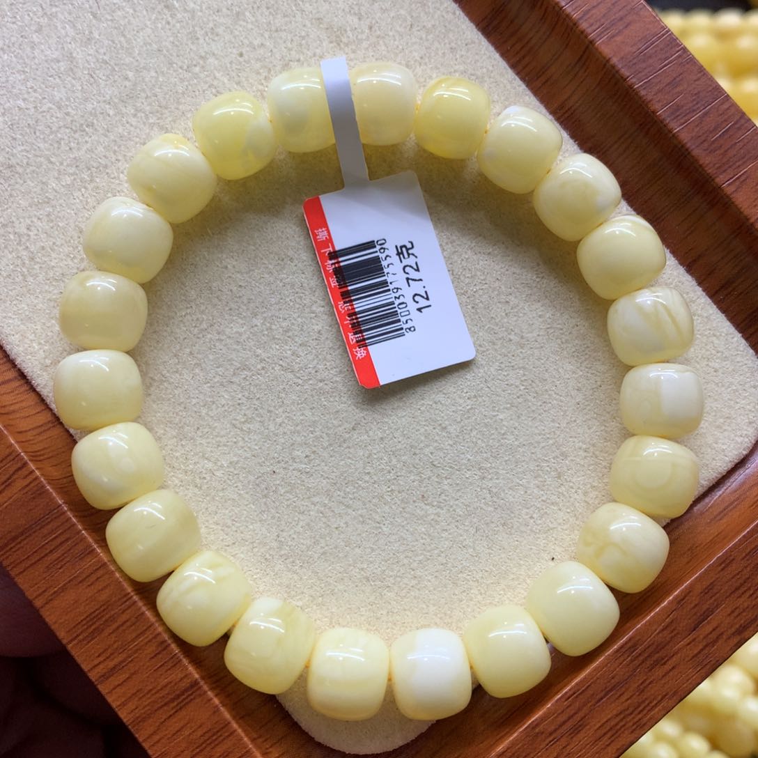 蜜蜡手链未镶嵌蜜蜡