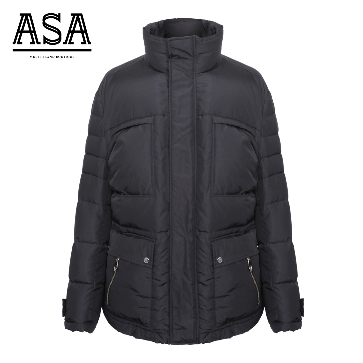 未使用 VERSACE/范思哲  男士黑色羽绒服2112066000031