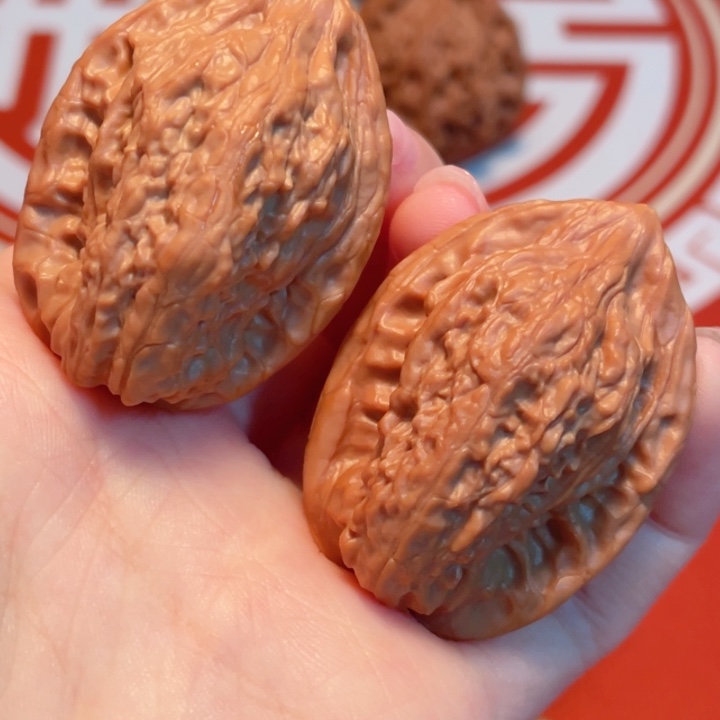 把件文玩核桃水滴鸡心