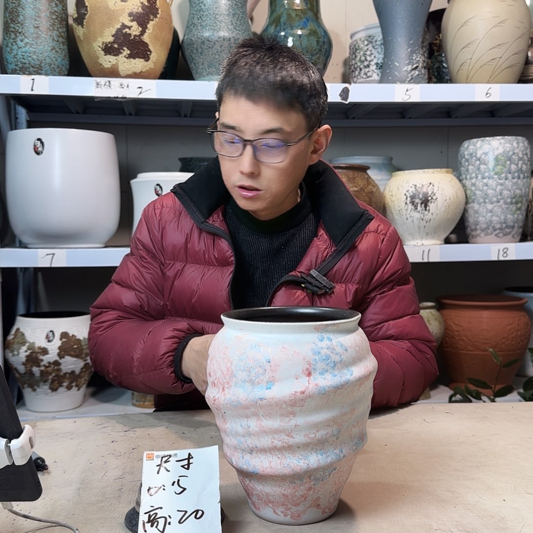 15@20 紫砂花盆尺寸