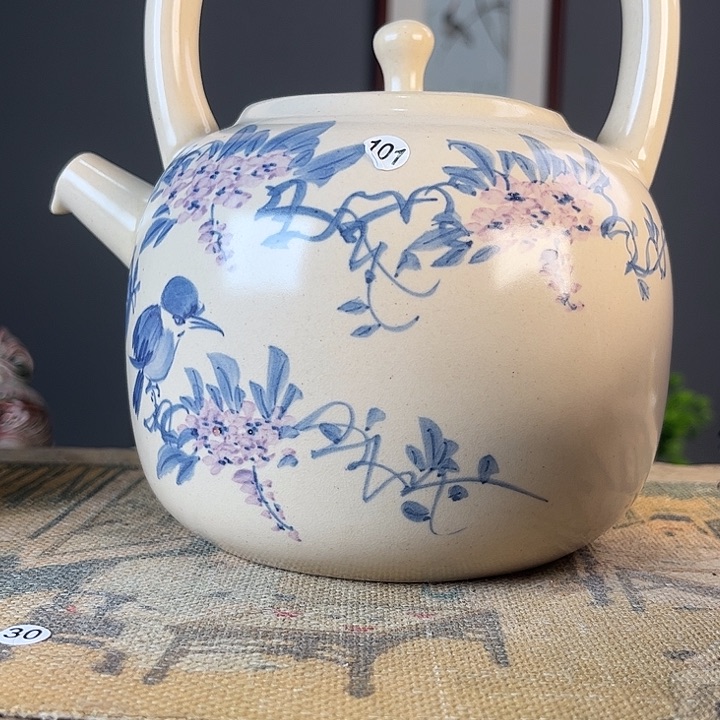 摆件景德柴烧茶杯多人