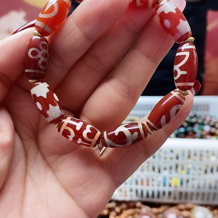 玛瑙/玉髓手链合金