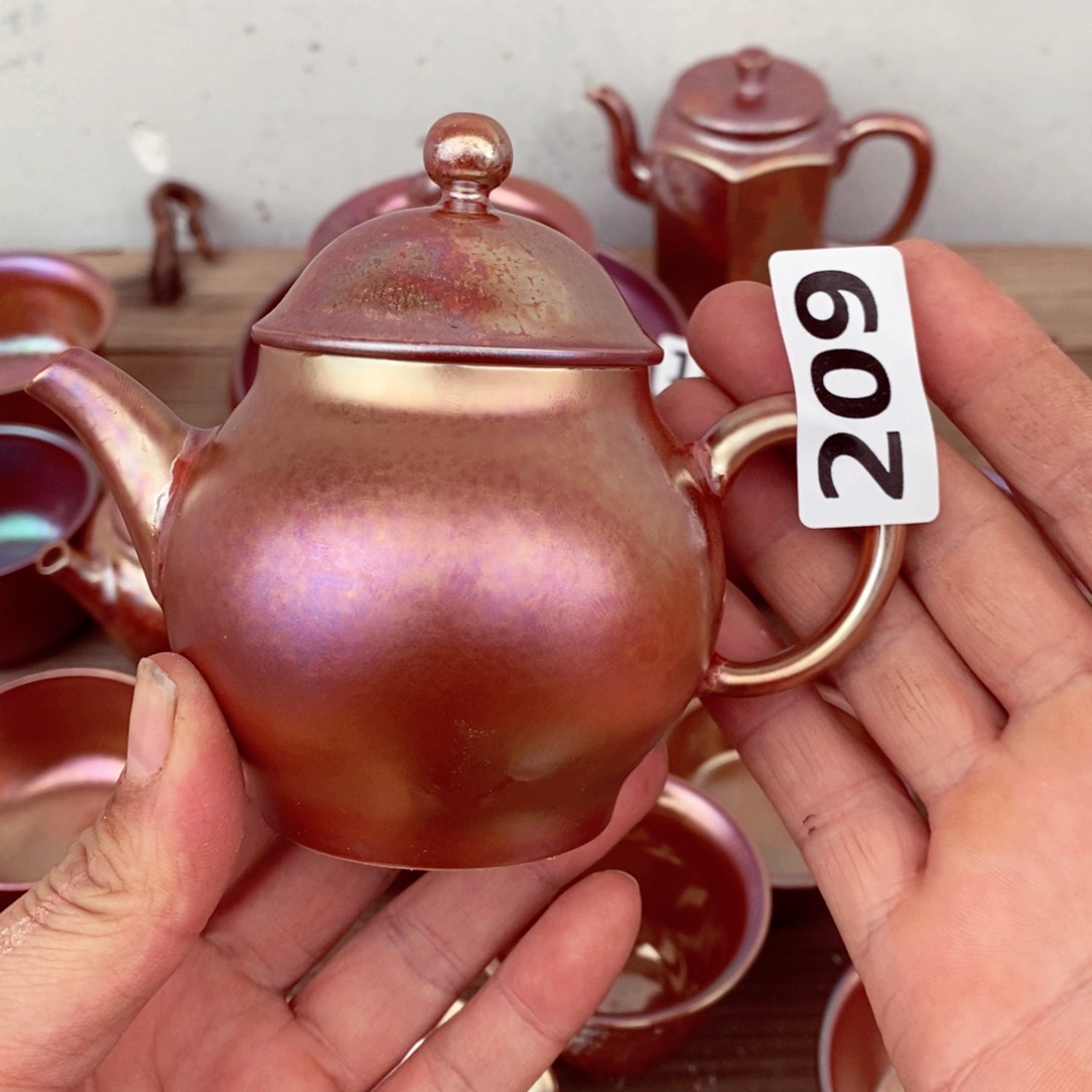 柴烧茶具陶瓷杯子