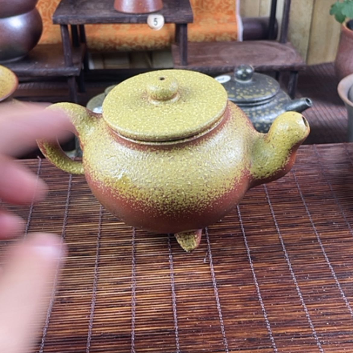 【闪购商品】h*h柴烧茶壶240毫升左右瑕疵处理