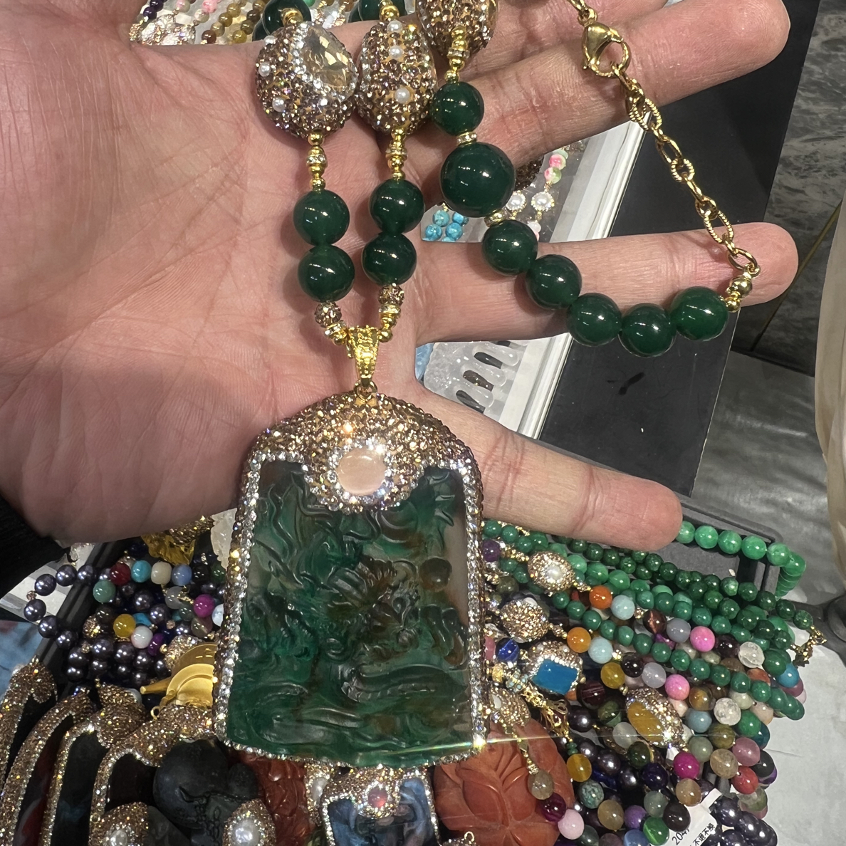 铜合金项链 临时姐姐系列 曼娜颗粒