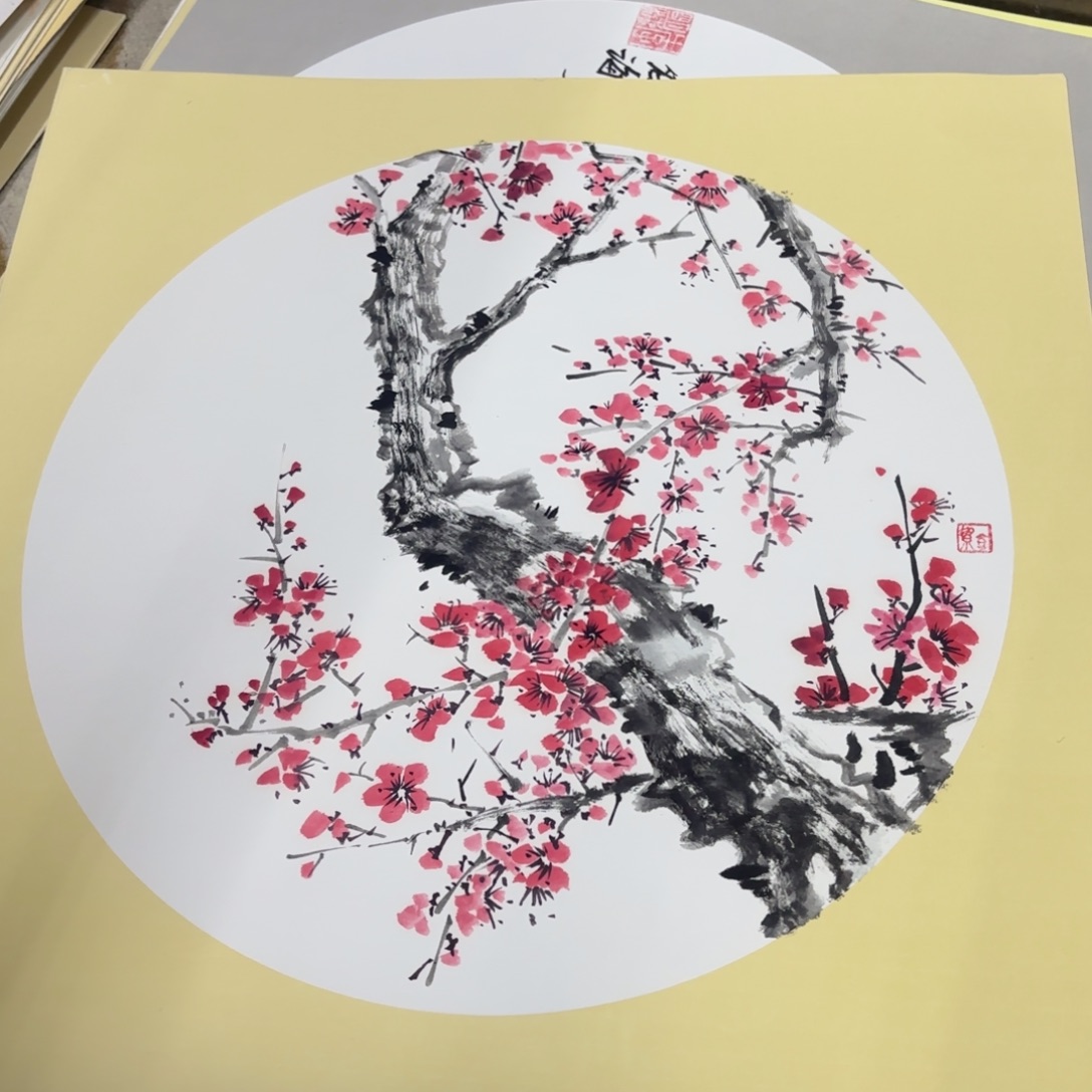 国画50-50卡纸作品童