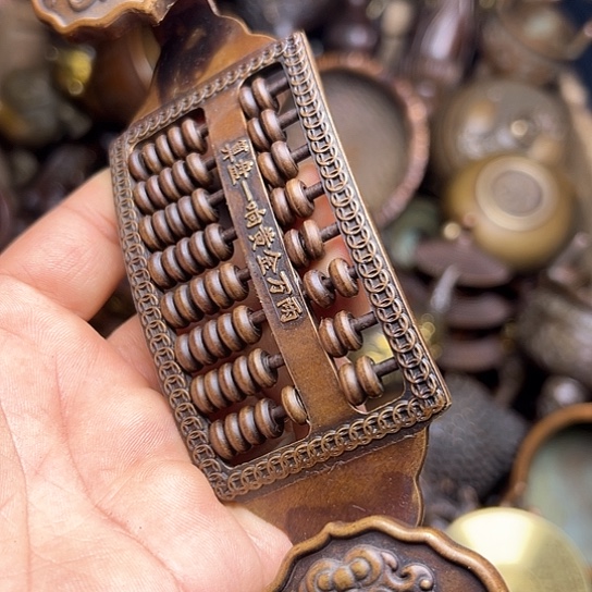 铜制工艺把玩摆件