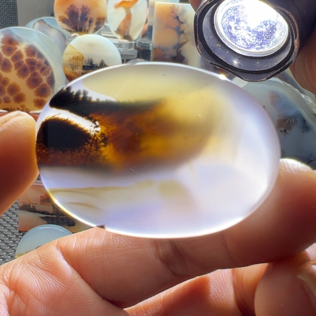 未镶嵌玛瑙/玉髓珠宝奇石