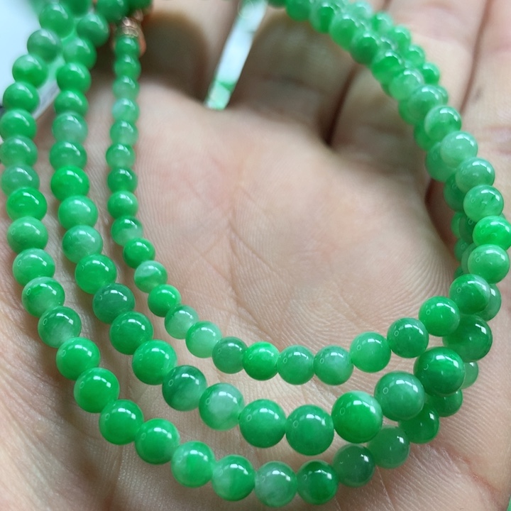 翡翠未镶嵌手链翡翠