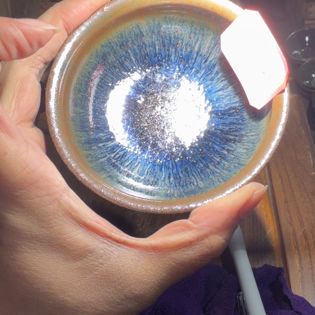 艺***画茶盏瑕不掩瑜啊笑