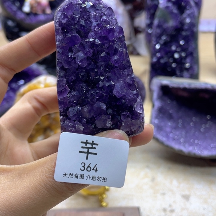 未镶嵌珠宝半成品紫晶