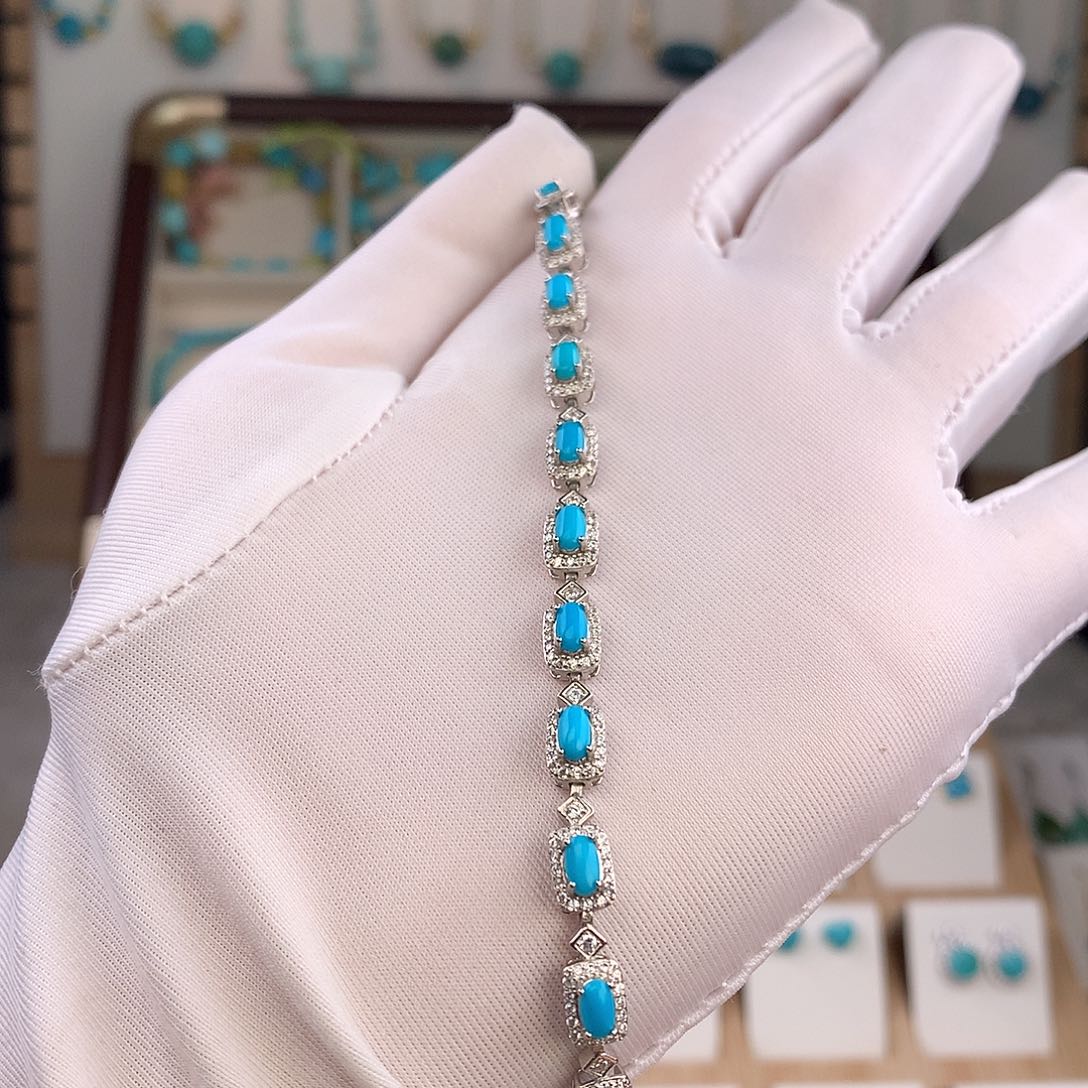 绿松石未镶嵌手链