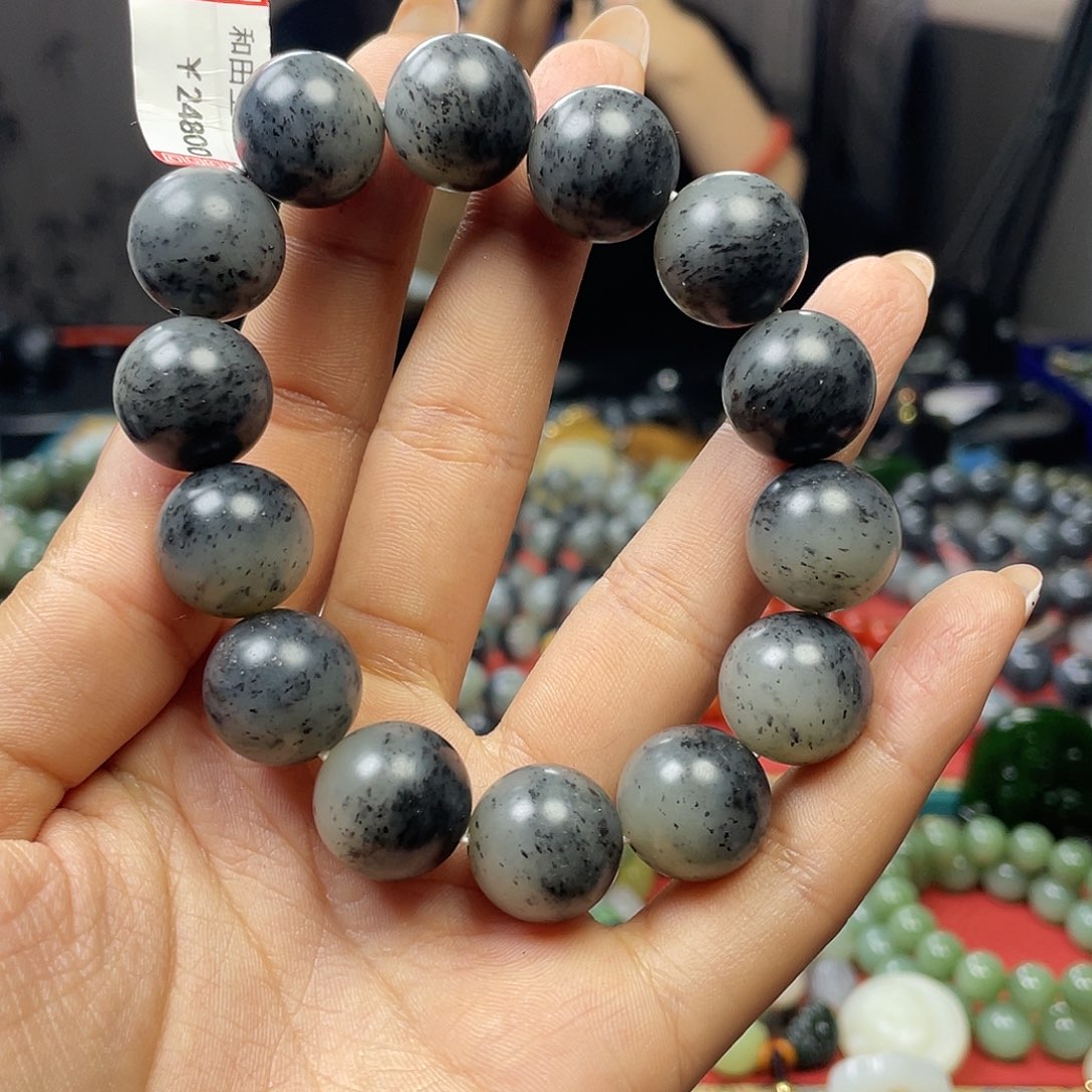 和田玉手链未镶嵌