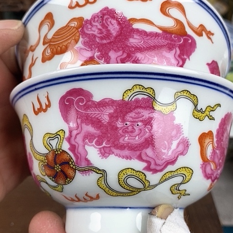 景德镇陶瓷藏式茶碗