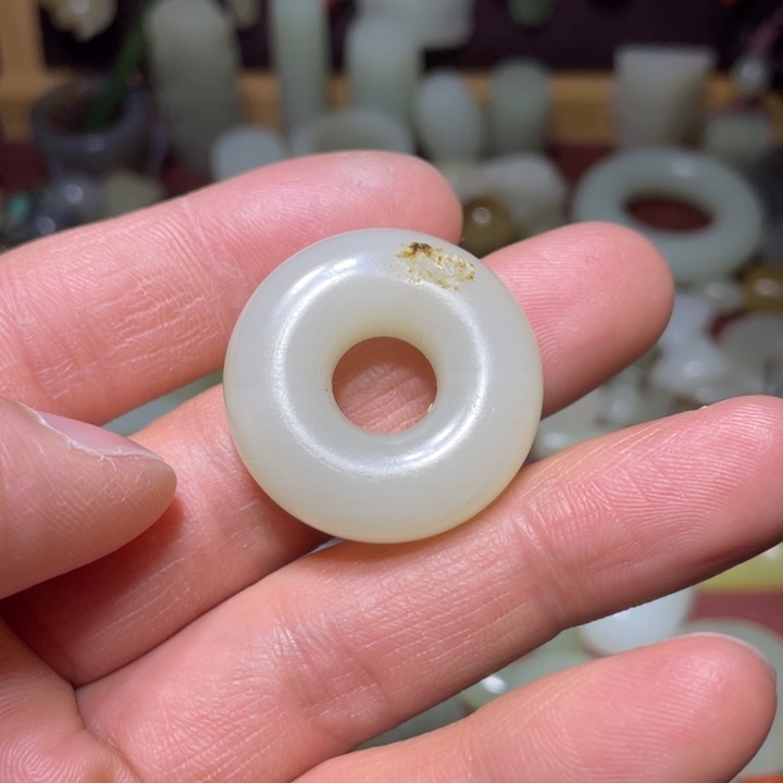 和田玉吊坠(不含链)未镶嵌祭*